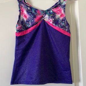 Freestyle leotard top. No damage. Gymnastics and dance, size 7/8 girls